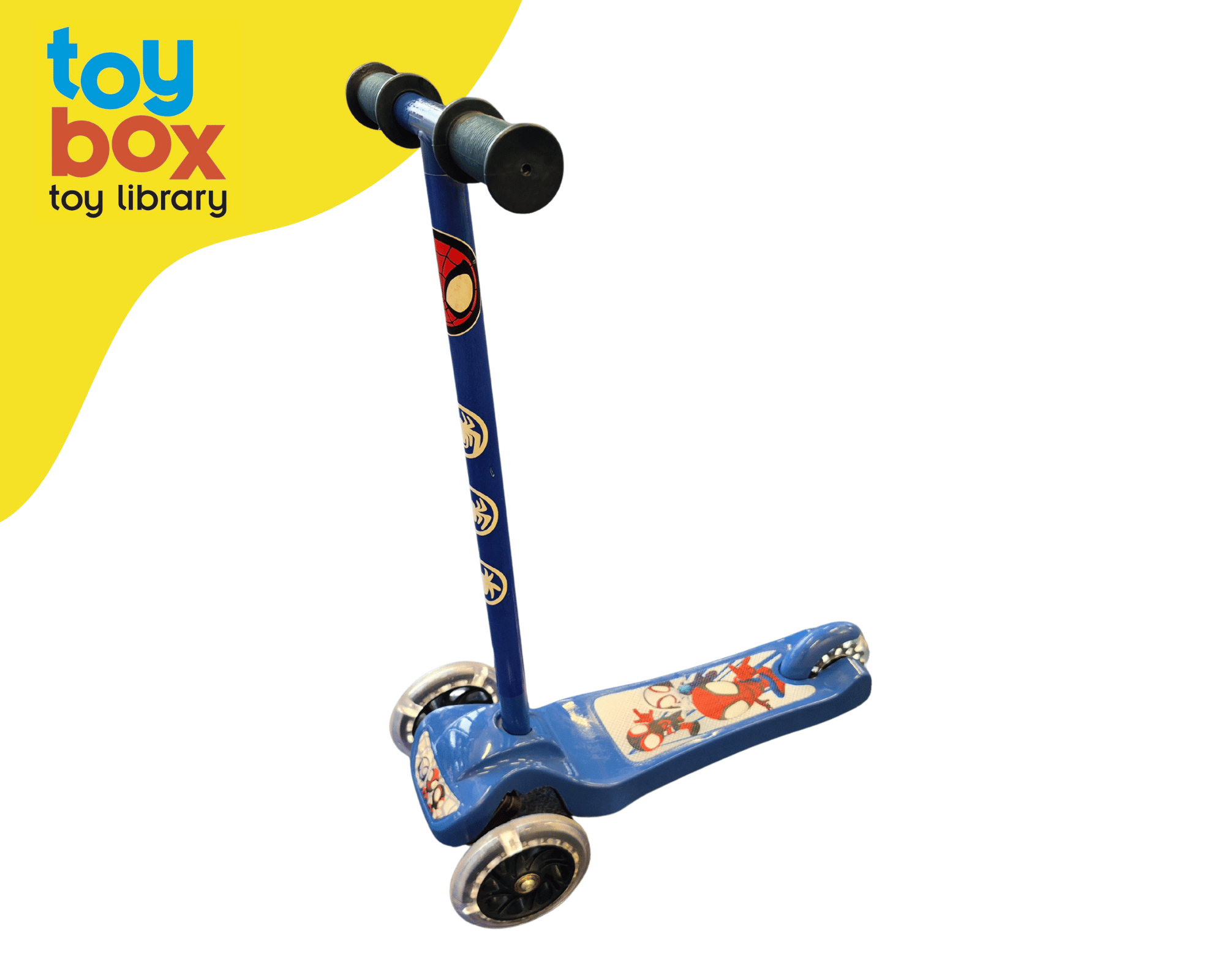 Spiderman 3-wheel Scooter