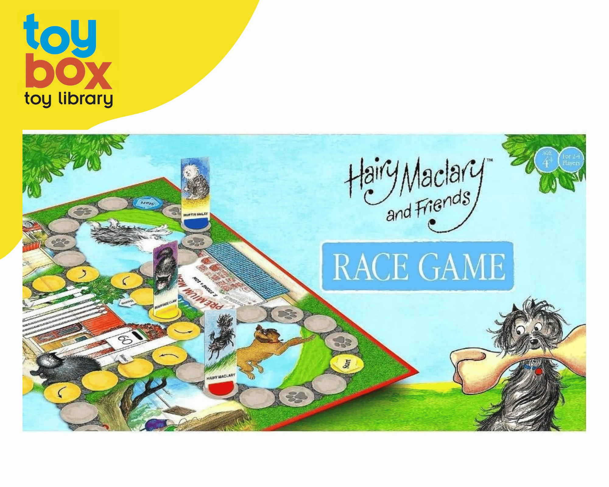 Hairy Maclary Race Game