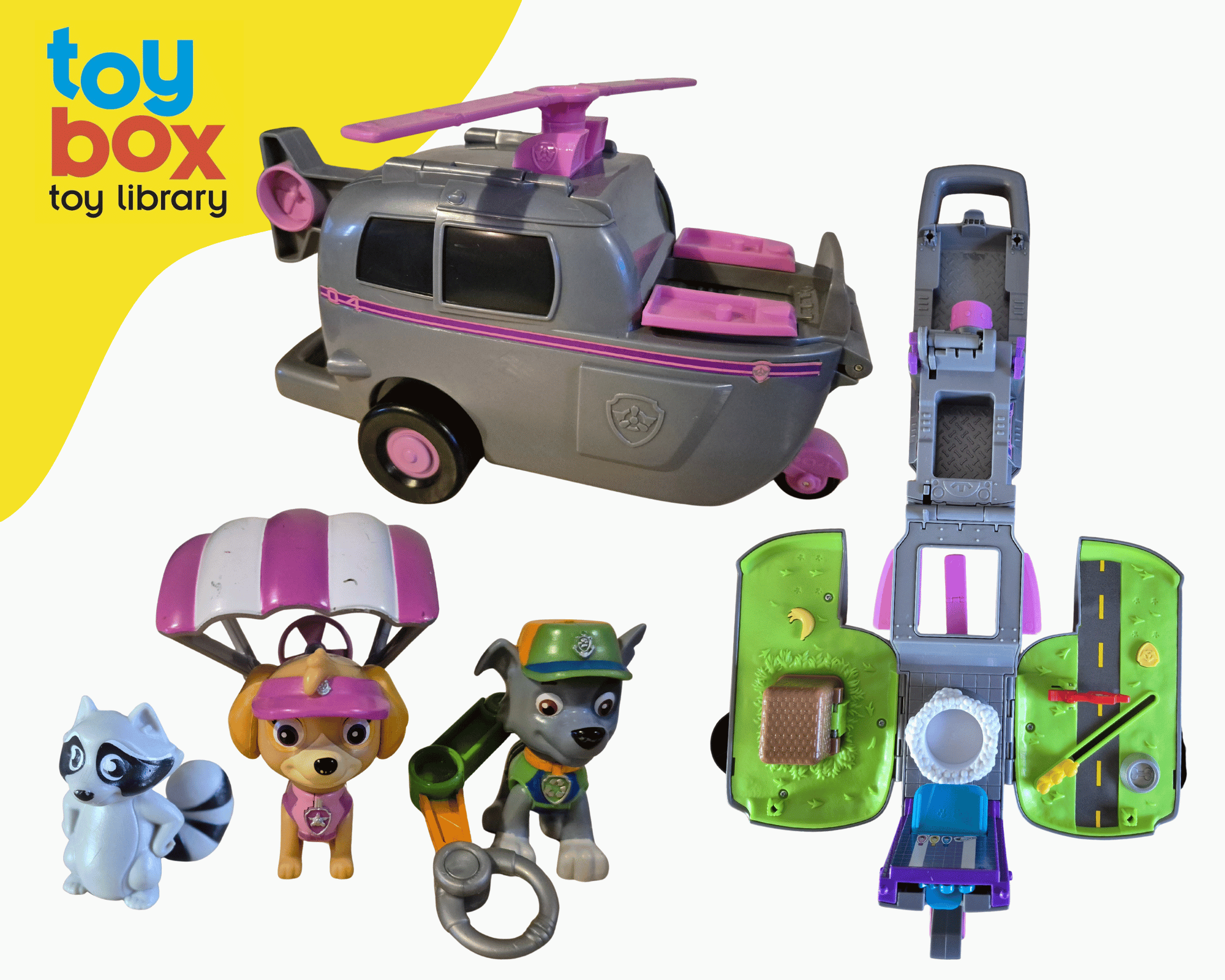 Paw Patrol Transforming Vehicle #3 (Skye & Rocky)