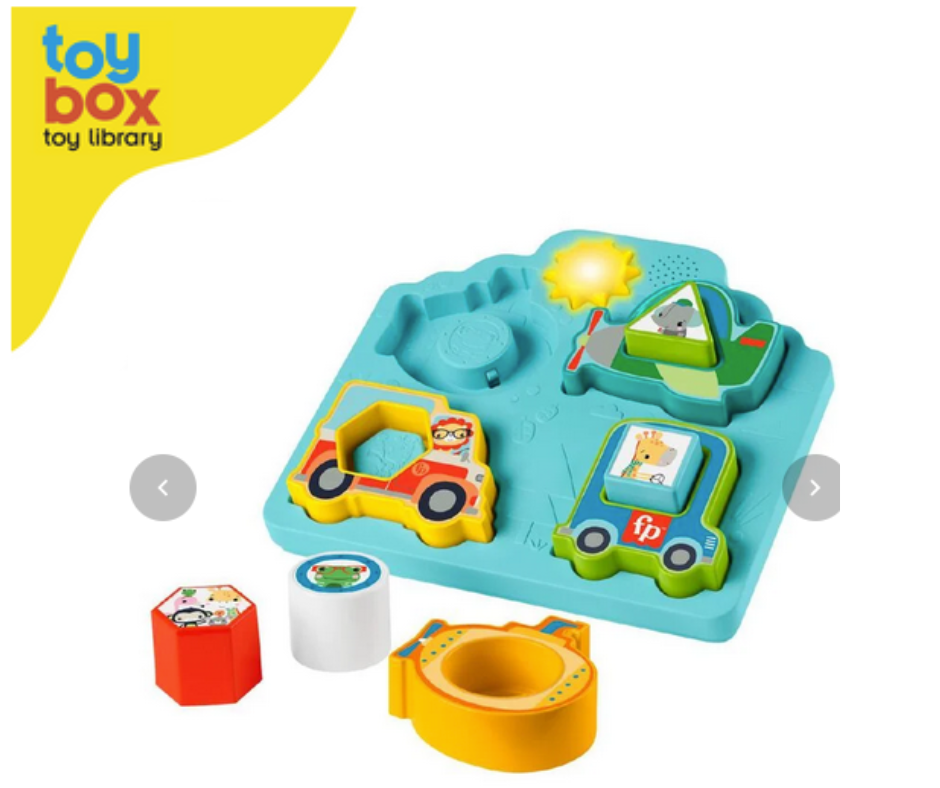 Fisher-Price Shapes & Sounds Vehicle Puzzle
