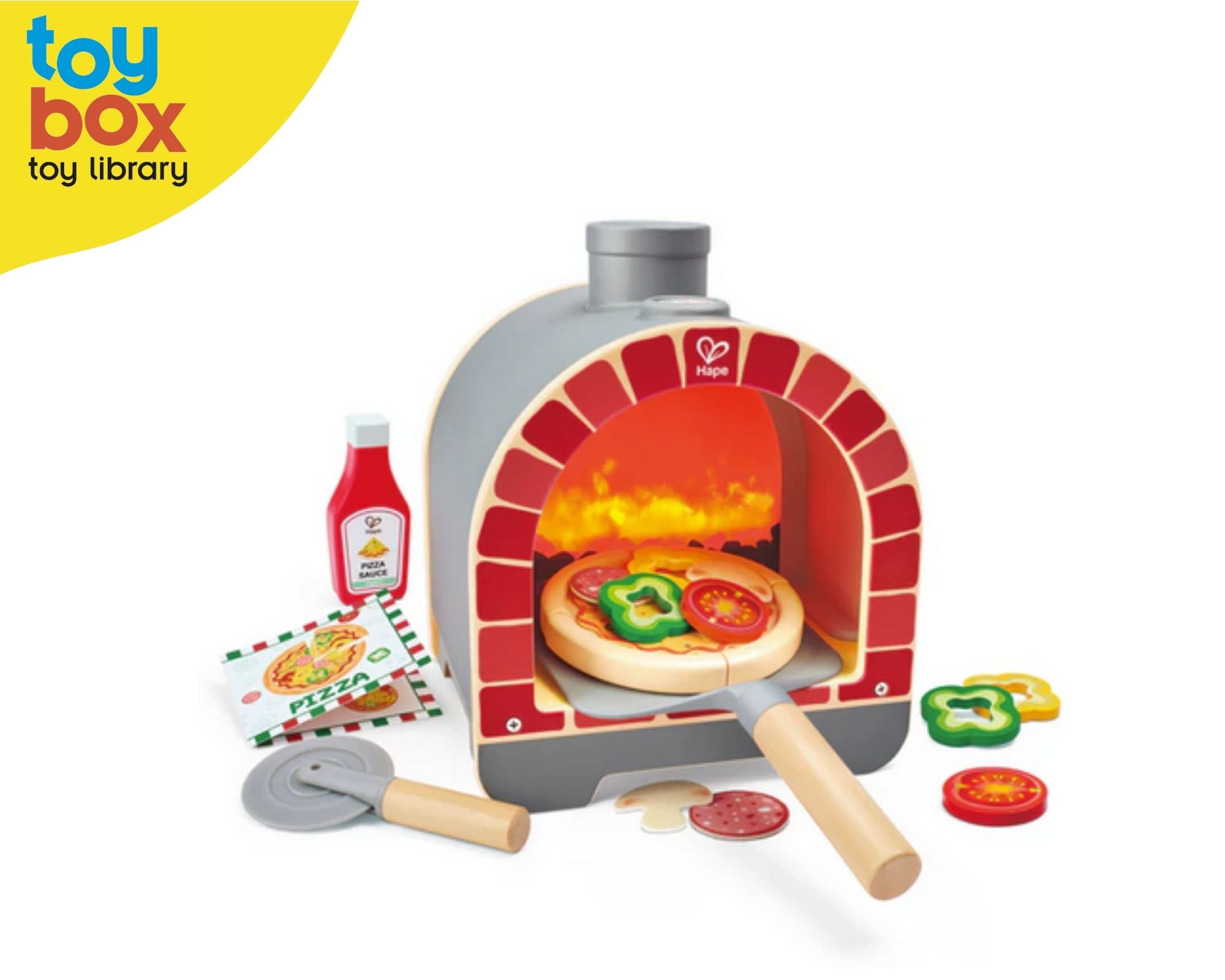 Hape Light & Sizzle Pizza Oven Set